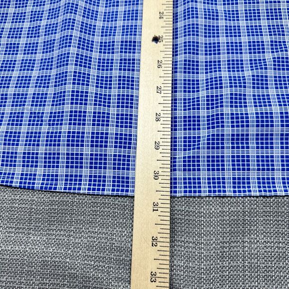 Craghoppers Shirt Men XXL Blue Insect Shield Lightweight Snap Up Camping Fishing - Picture 14 of 14